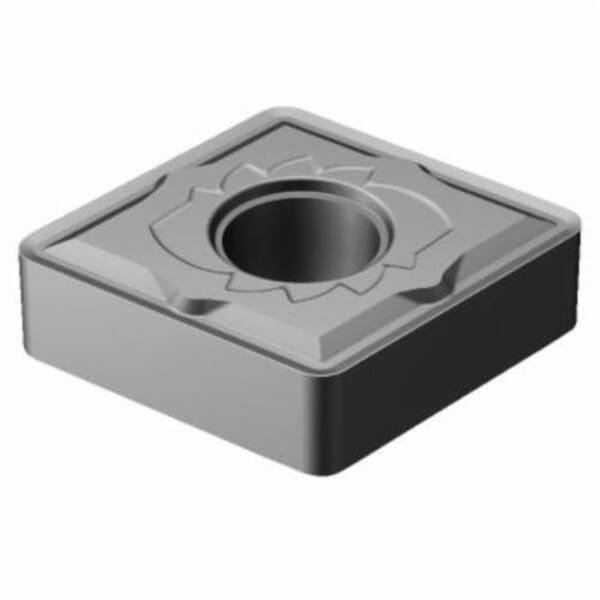 Sandvik Coromant 5915055 T-Max P Turning Insert, ANSI Code: CNMG 433-SM H13A, CNMG Insert, Material Grade: K, P, 433 Insert, Rhombic Shape, 12 Seat, Negative Rake, Neutral Cutting, For Use On Cast Iron and Steel, Carbide, Manufacturers Grade: H13A