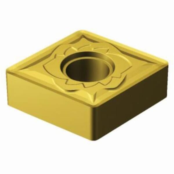 Sandvik Coromant 5966252 T-Max P Turning Insert, ANSI Code: CNMG544-SMR 2025, CNMG Insert, Material Grade: M, 544 Insert, Rhombic Shape, 16 Seat, Negative Rake, Neutral Cutting, For Use On Stainless Steel, Carbide, Manufacturers Grade: 2025