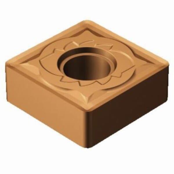 Sandvik Coromant 6066636 T-Max P Turning Insert, ANSI Code: SNMG 643-SMR 1115, SNMG Insert, Material Grade: M, S, 643 Insert, Squared Shape, 19 Seat, Negative Rake, Neutral Cutting, For Use On Stainless Steel, Heat-Resistant Super Alloys and Titanium