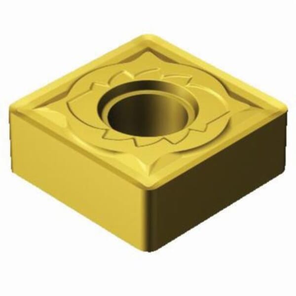 Sandvik Coromant 5966255 T-Max P Turning Insert, ANSI Code: SNMG644-SMR 2025, SNMG Insert, Material Grade: M, 644 Insert, Squared Shape, 19 Seat, Negative Rake, Neutral Cutting, For Use On Stainless Steel, Carbide, Manufacturers Grade: 2025