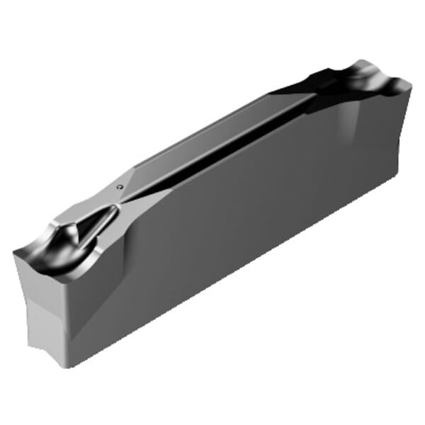 Sandvik Coromant 6075350 CoroCut 1-2 Parting Insert, ANSI Code: N123D2-0150-0002-CM 1105, D N123x2 Insert, Material Grade: M, N, P, S, 0.059 in W Cutting, 0 deg Lead Angle, Neutral Lead Angle Direction, 7 deg Relief Angle, Carbide, PVD-TiAlN2 Coated