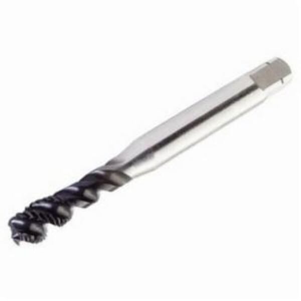 Sandvik Coromant 6162415 CoroTap 300 EX03P Spiral Flute Tap, Right Hand Cutting, M20x2.5 Thread, Semi-Bottoming Chamfer, Right Hand Flute Direction, 4 Flutes, PVD Coated, HSS-E-PM