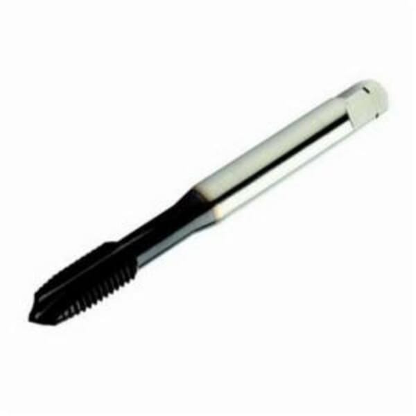 Sandvik Coromant 6162498 EP03P CoroTap 200 Spiral Point Tap, Right Hand Cutting, M1x0.25 Thread, Plug Chamfer, 2 Flutes, PVD TiAlN Coated, HSS-E-PM