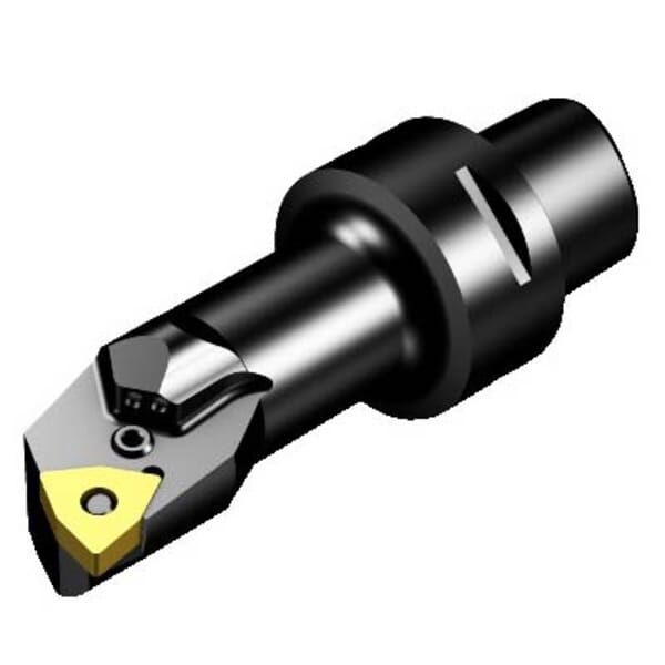 Sandvik Coromant 6188709 T-Max P Cutting Unit Head With Precision Coolant, C5 System, 110 mm L Head/Projection, Right Hand Cutting, Insert Compatibility: WNMG 080408, 140 mm OAL, Internal