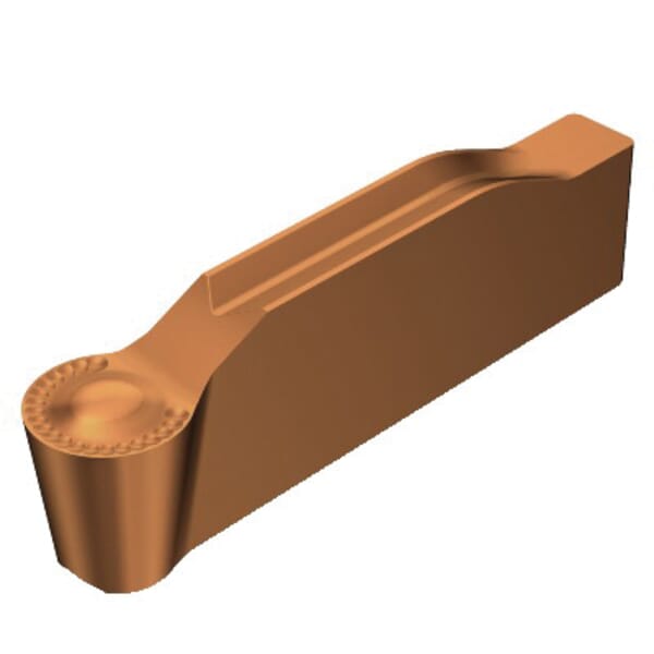 Sandvik Coromant 6198349 CoroCut 1-2 Profiling Insert, ANSI Code: N123F1-0318-RO 1125, N123x1-RO Insert, 0318 Insert, Material Grade: K, M, N, P, S, 0.0551 in Max Depth of Cut, Manufacturers Grade: 1125