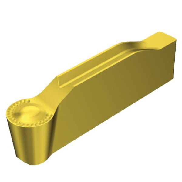 Sandvik Coromant 6199511 CoroCut 1-2 Profiling Insert, ANSI Code: N123H1-0400-RO S05F, N123x1-RO Insert, 0400 Insert, Material Grade: S, 0.0708 in Max Depth of Cut, Manufacturers Grade: S05F