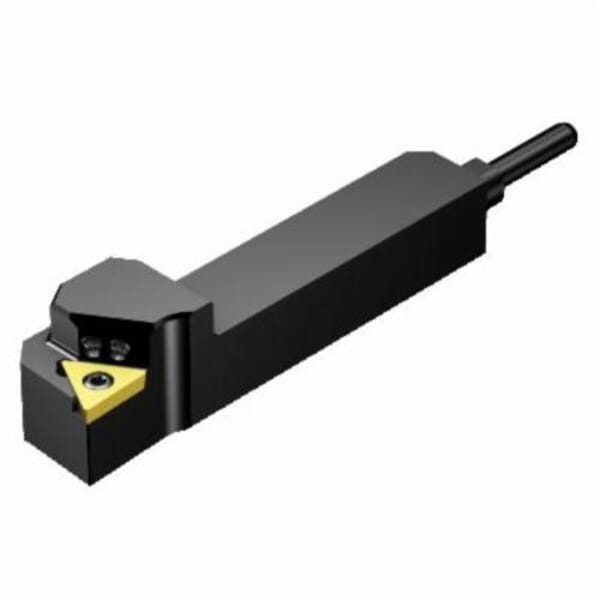 Sandvik Coromant 6224894 CoroTurn 107 Shank Tool, ANSI Code: QS-STJCR1616E11HP, QS-STJCR/L..HP Tool Holder, TCMT 110204 (MIIDM) and TCMT 2 (1.5)1 (MIIDN) Insert, Right Hand Cutting, 0.6299 in H x 0.6299 in W Rectangle Shank, -3 deg Lead Angle, 0 deg Rake