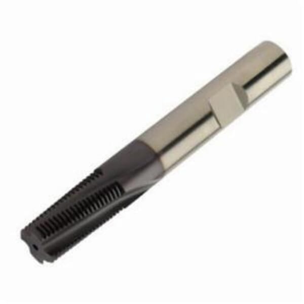 Sandvik Coromant 6251189 CoroMill Plura Right Hand Cutting Threading End Mill, G1-3 BSW Thread, 4.763 in OAL, 5 Flutes, 0.984 in Dia Shank