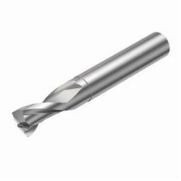 Sandvik Coromant 6259991 CoroMill Plura Square Shoulder End Mill, 0.393 in Dia Cutter, 0.59 in Length of Cut, 2 Flutes, 0.393 in Dia Shank, 2.834 in OAL, Uncoated
