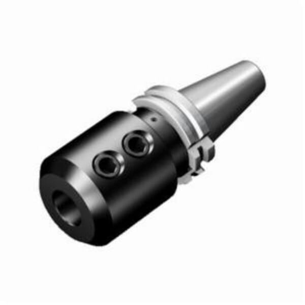 Sandvik Coromant 6408402 Modular Adapter, 1-1/4 in Shank Connection, BIG-PLUS CAT-V x Weldon/ISO 9766 Shank, CAT-V50 Taper, CAT-V50 x 1-1/4 in Modular System, 3.1496 in Dia Hole, 3.346 in Projection