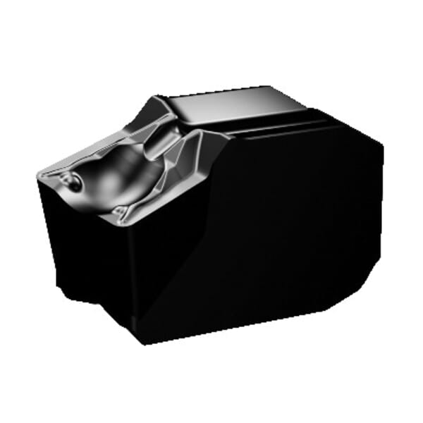 Sandvik Coromant 6427444 CoroCut QD 1-Sided Turning Insert, ANSI Code: QD-NJ-0500-0004-TF 1105, QD-N Insert, Material Grade: M, N, P, S, 0500 Insert, Irregular Shape, J Seat, Positive Rake, Neutral Cutting, Carbide, Manufacturers Grade: 1105