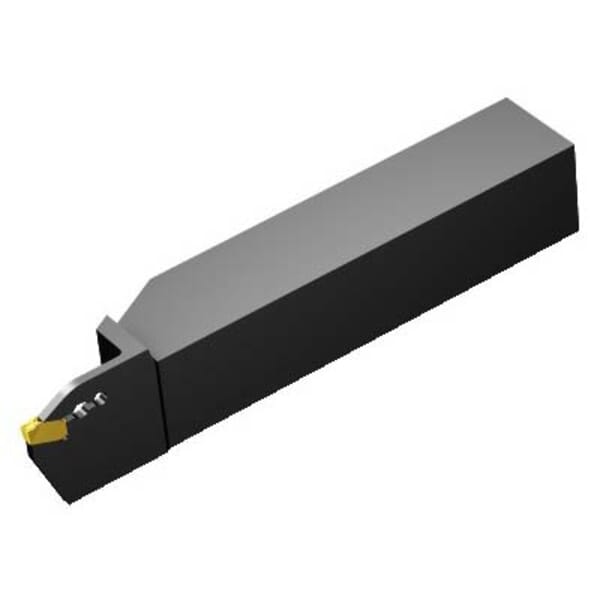 Sandvik Coromant 6427635 CoroCut QD Shank Tool, Insert Compatibility: QD-NH-0400-0002-CM, H Insert Seat, Right Hand Cutting, External, 25 mm H x 25 mm W Shank, QD-R/LF..A Toolholder