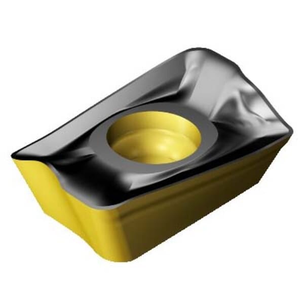 Sandvik Coromant 6428044 CoroMill 390 Milling Insert, ANSI Code: R390-11 T3 08M-KM 3330, R390-11..M-KM Insert, 11T308 Insert, Carbide, Manufacturers Grade: 3330, Rectangle Shape, Material Grade: K