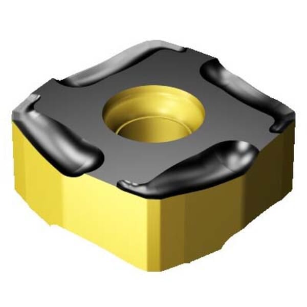 Sandvik Coromant 6428122 CoroMill 365 Milling Insert, ANSI Code: R365-1505ZNE-KL 3330, R/L365..E-KL Insert, 1505 Insert, Carbide, Manufacturers Grade: 3330, Rectangle Shape, Material Grade: K