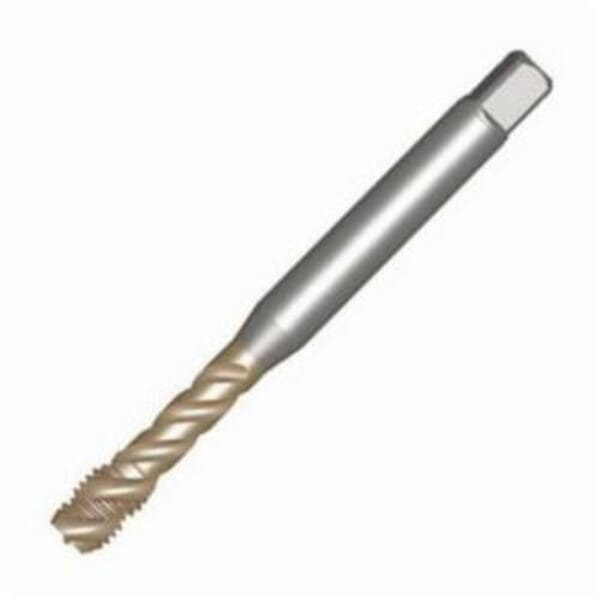 Sandvik Coromant 6539096 CoroTap 300 T300-XM100DA Spiral Flute Tap, Right Hand Cutting, M3x0.5 Thread, Bottoming Chamfer, Right Hand Flute Direction, 3 Flutes, Uncoated, HSS-PM