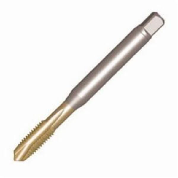 Sandvik Coromant 6539562 T200-XM101DF CoroTap 200 Spiral Point Tap, Right Hand Cutting, 7/8-14 Thread, Tapered Chamfer, 4 Flutes, PVD Fe Coated, HSS-E