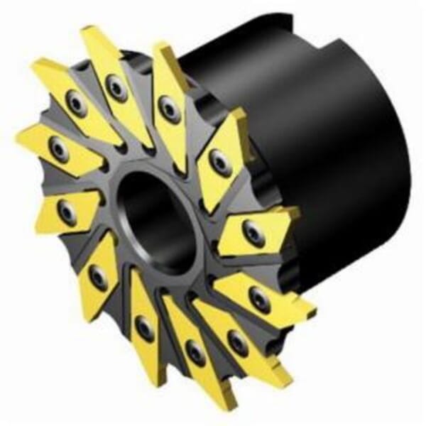 Sandvik Coromant 6565252 CoroMill 161 Right Hand Gear Milling Cutter, 3.1496 in Dia Cutter, Steel