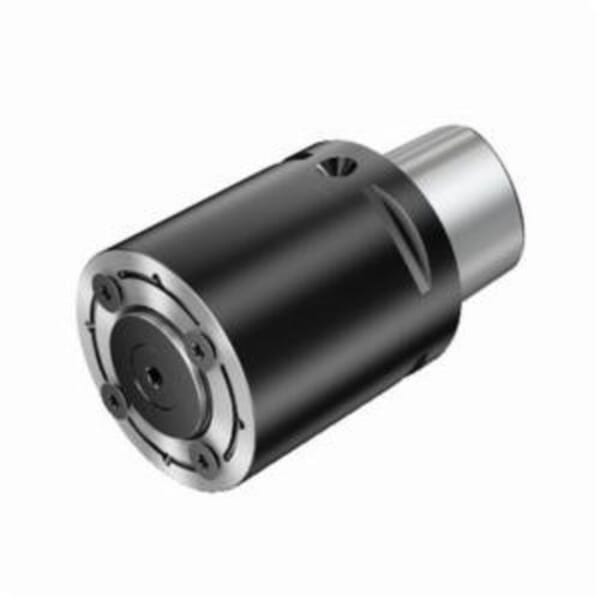 Sandvik Coromant 6718395 Adapter With Driving Screws, 1.2598 in Dia Hole, PSC Taper x Arbor Shank, C5 Taper, 2.4803 in Dia Nose, 2.7559 in Projection