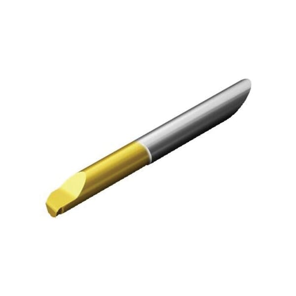Sandvik Coromant 6350681 CoroTurn XS Grooving Tool, 0.1161 in W Groove, 0.244 in Dia Min Hole, 1 in Max Hole Depth, Right Hand Cutting, Material Grade: M, N, O, P, S