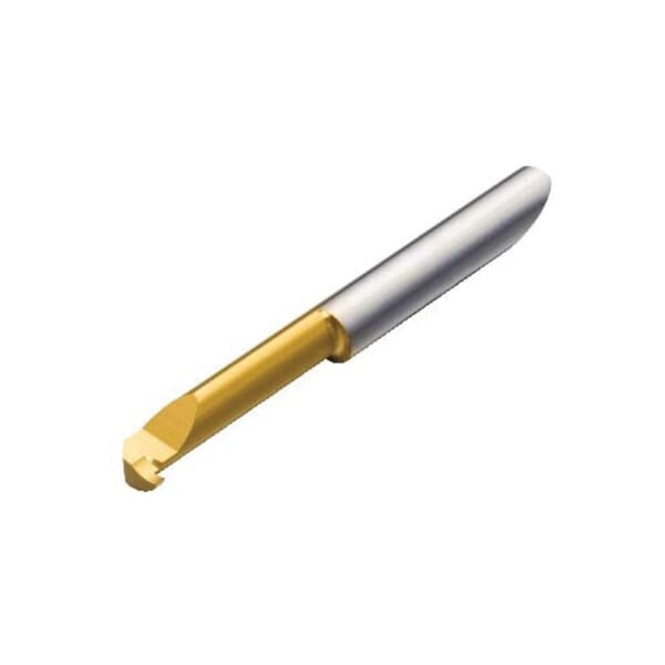 Sandvik Coromant 5726310 CoroTurn XS Grooving Tool, 1.98 mm W Groove, 7.2 mm Dia Min Hole, 15 mm Max Hole Depth, Left Hand Cutting, Material Grade: 1025