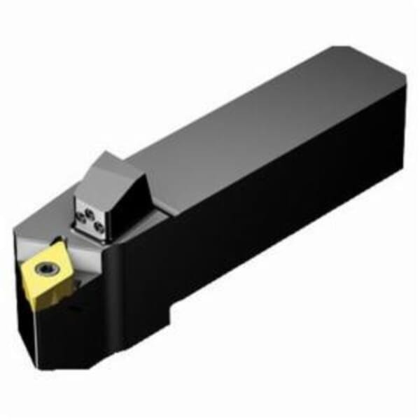 Sandvik Coromant 6766755 CoroTurn TR QS Turning Shank Tool, ANSI Code: QS-TR-D13JCL 2525HP, TR-DC1308 Insert, Left Hand Cutting, 0.9842 in H x 0.9842 in W Rectangle Shank, -3 deg Lead Angle, 0 deg Rake, 4.9606 in OAL