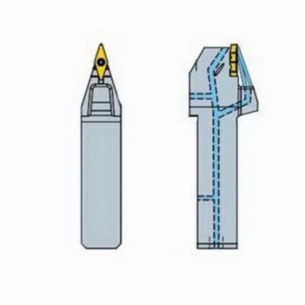 Sandvik Coromant 6766795 CoroTurn TR QS Turning Shank Tool, ANSI Code: QS-TR-V13VBN 12HP, TR-VB1308 Insert, Neutral Cutting, 3/4 in H x 3/4 in W Rectangle Shank, 17.5 deg Lead Angle, 0 deg Rake, 4.4881 in OAL