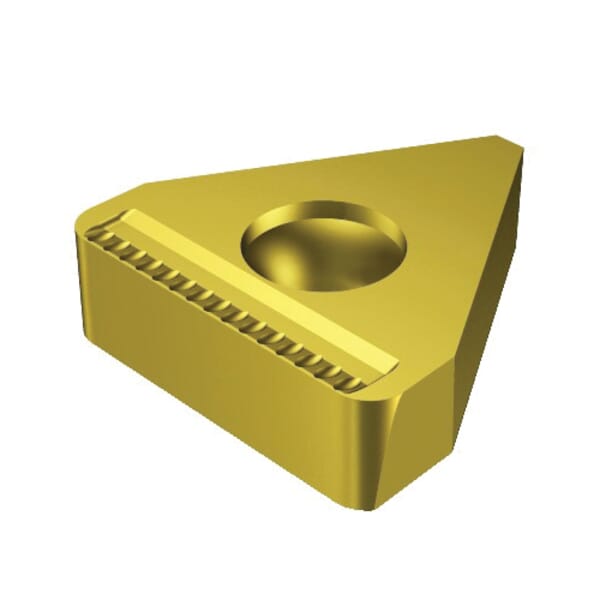 Sandvik Coromant 5723257 T-Max Single Edged Grooving Insert, ANSI Code: BP-750030 235, BP Insert, 5/8 Insert, Neutral Cutting, 3/4 in W Cutting, Manufacturers Grade: 235, CVD-TiCN+TiN Coated, Material Grade: M, P, S
