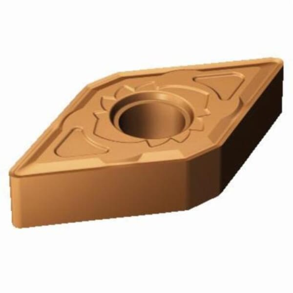 Sandvik Coromant 5915073 T-Max P Turning Insert, ANSI Code: DNMG 441-SM 1125, DNMG Insert, Material Grade: M, S, 441 Insert, Rhombic Shape, 15 Seat, Negative Rake, Neutral Cutting, For Use On Stainless Steel, Heat Resistant Super Alloys and Titanium