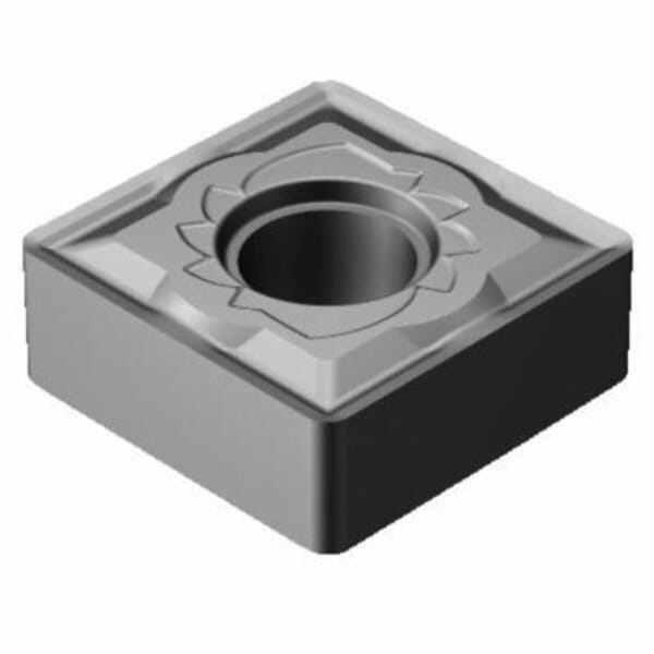 Sandvik Coromant 5915095 T-Max P Turning Insert, ANSI Code: SNMG 433-SM H13A, SNMG Insert, Material Grade: M, S, 433 Insert, Squared Shape, 12 Seat, Negative Rake, Neutral Cutting, For Use On Stainless Steel, Heat-Resistant Super Alloys and Titanium