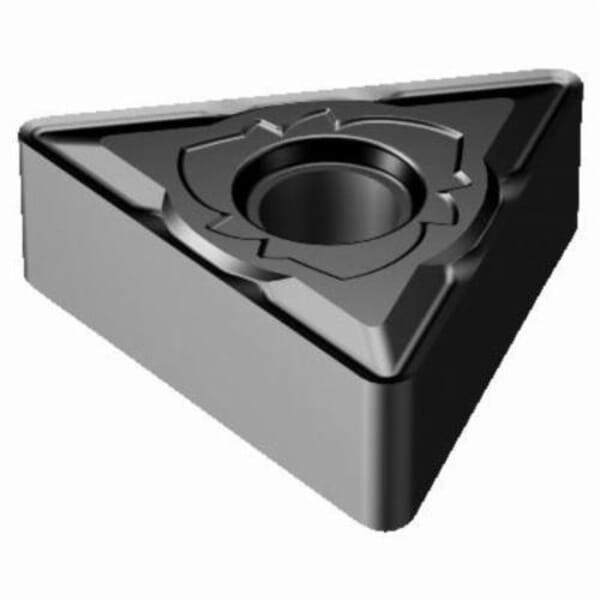 Sandvik Coromant 5915116 T-Max P Basic Shape Turning Insert, ANSI Code: TNMG 433-SM 1105, TNMG Insert, Material Grade: S, 433 Insert, Triangular Shape, 22 Seat, Negative Rake, Neutral Cutting, For Use On Heat-Resistant Super Alloys, Carbide