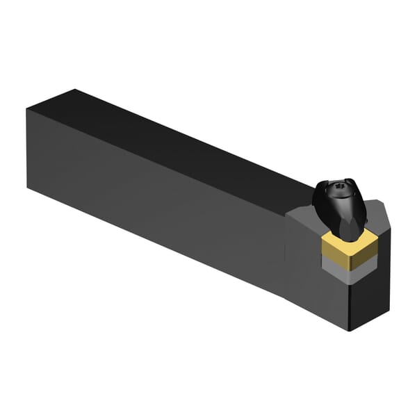 Sandvik Coromant 5730495 T-Max P Turning Shank Tool, ANSI Code: DCLNL 3225P 16, DCLNR/L Tool Holder, CNMG 16 06 12 Insert, Left Hand Cutting, 1.2598 in H x 0.9842 in W Rectangle Shank, -5 deg Lead Angle, -6 deg Rake, 6.6929 in OAL