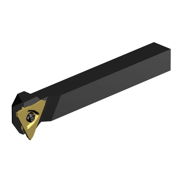 Sandvik Coromant 5740891 CoroCut 3 Shank Tool, Insert Compatibility: N123T3-0150- CM, T Insert Seat, Right Hand Cutting, External, 1/2 in H x 1/2 in W Shank, R/LF123T/U..BM Toolholder