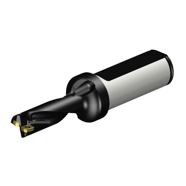 Sandvik Coromant 5765254 CoroDrill 880 Indexable Insert Drill, 0.492 in Drill, 0.787 in Modular Connection, 0.787 in Dia Shank, 3.04XD Drill Depth by Dia Ratio, 4.055 in OAL, 1.496 in D Max Drill