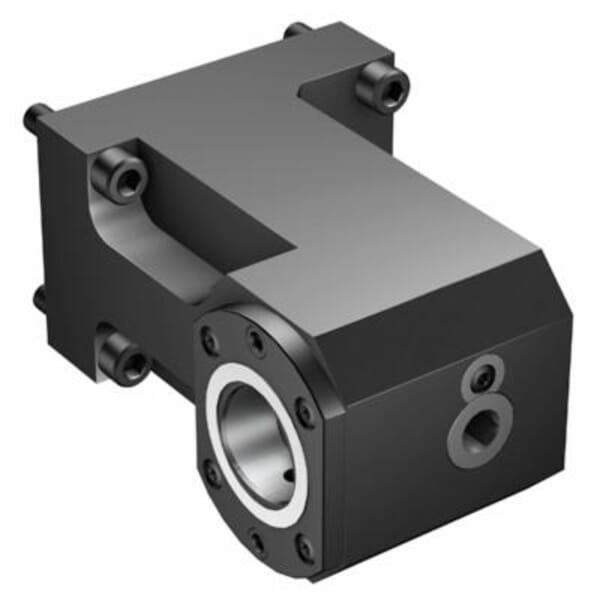 Sandvik Coromant 6047718 Manual Mechanical Right Hand Clamping Unit, Coromant Capto Shank, C5 Workpiece Side, MS-60A Arbor/Shank, 5.1181 in Dia Body, 4.8031 in OAL