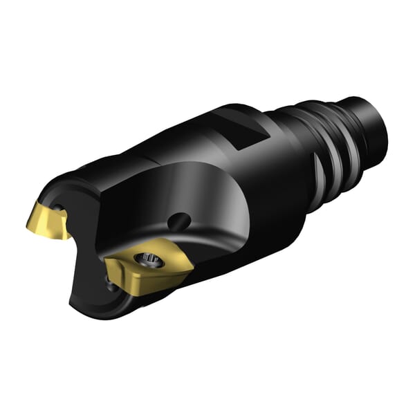 Sandvik Coromant 6416900 CoroMill 390 Shoulder Milling Cutter With Internal Coolant Channel, ANSI Code: R390-020EH20-11L, 0.7874 in Dia Cutting, R390..EH Insert, Right Hand Cutting, 90 deg Lead Angle, 0.394 in Max Depth of Cut