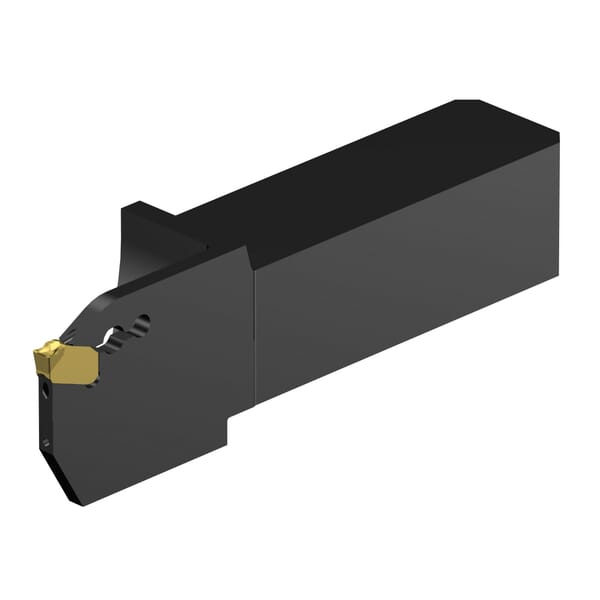 Sandvik Coromant 6427683 CoroCut QD QS Shank Tool With Internal Coolant, Insert Compatibility: QD-NH-0400-0002-CM, H Insert Seat, Right Hand Cutting, External, 1 in H x 1 in W Shank, QS-QD-R/LF..C..D Toolholder