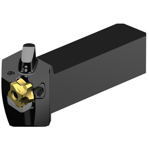 Sandvik Coromant 6814412 CoroTurn 300 QS Turning Shank Tool, ANSI Code: QS-3-80LR252531-10C, 3-80-101108 Insert, Right Hand Cutting, 0.9842 in H x 0.9842 in W Rectangle Shank, -4.7 deg Lead Angle, -5.5 deg Rake, 4.5275 in OAL