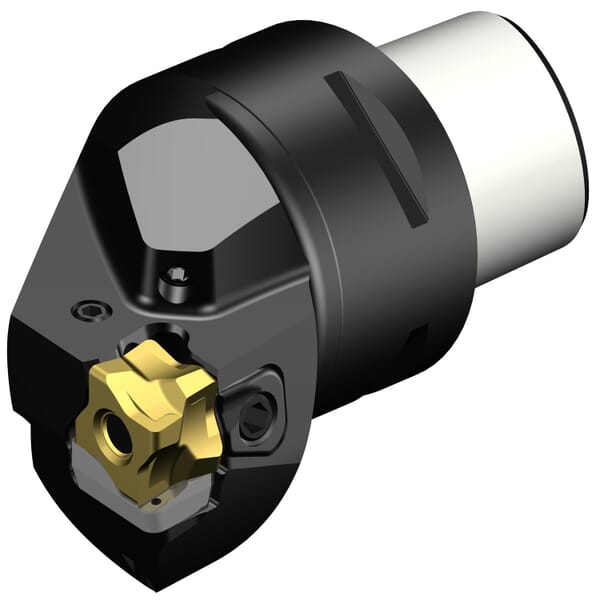 Sandvik Coromant 6814418 CoroTurn 300 Cutting Unit Head With Through Coolant, C4 System, 55 mm L Head/Projection, Left Hand Cutting, Insert Compatibility: 3-80-101108, 79 mm OAL, Internal