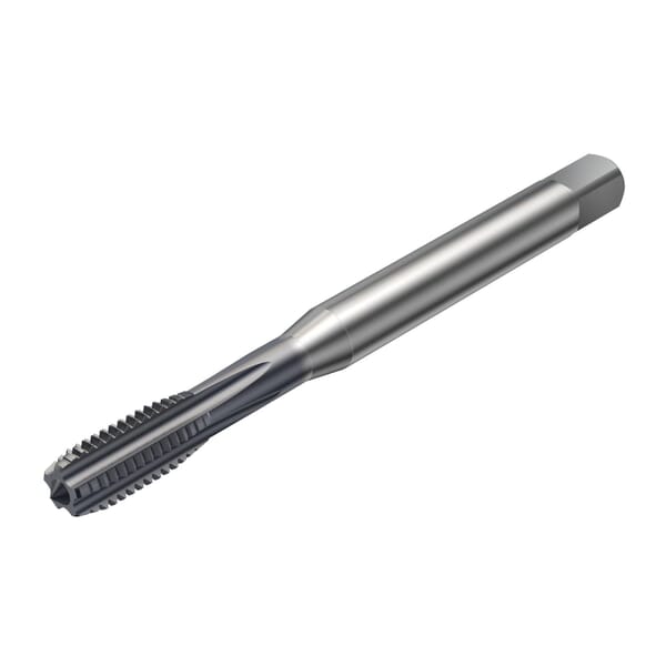 Sandvik Coromant 6871190 CoroTap 100 Straight Flute Tap, Right Hand Cutting, M5x0.8 Thread, Semi-Bottoming Chamfer, 5 Flutes, TiAlN Coated, HSS