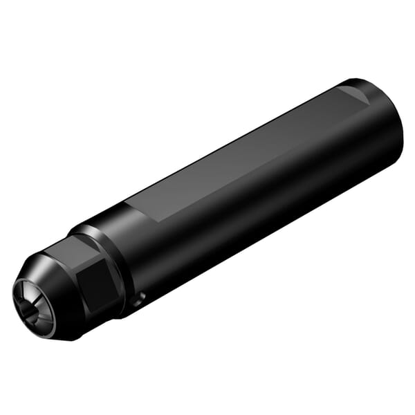 Sandvik Coromant 7047013 Cylindrical Shank with Flat to CoroTurn XS Adapter With Internal Coolant Channel, 5/8 in Shank, 0.5708 in Body Dia Workpiece Side
