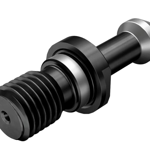 Sandvik Coromant 7079788 Retention Knob, M12 Thread, 45 deg, 11 mm Dia Knob, 43 mm OAL