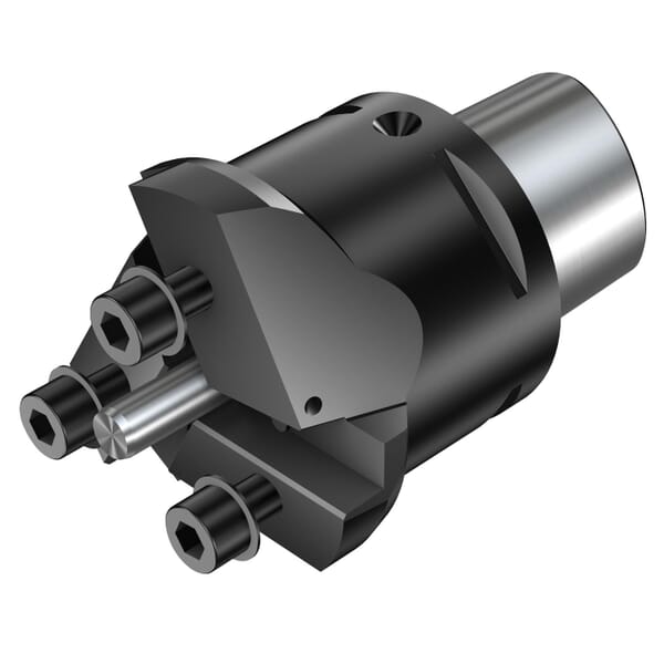 Sandvik Coromant 7254651 Modular Adapter, 1.969 in Shank Connection, PSK Taper Shank, C5 Taper, C5 x SZ B Modular System, 3.386 in Projection