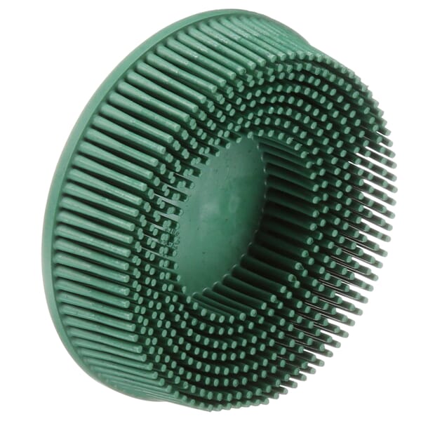 Scotch-Brite 7000000745 Quick-Change Bristle Disc, 3 in Dia Brush, 5/8 in Center Hole, Ceramic Fill