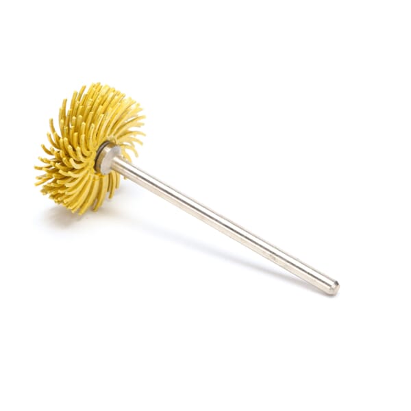 Scotch-Brite 7000000757 RB-ZB Bristle Brush, 0.75 in Dia Brush, 80 Grit