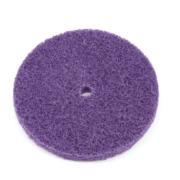 Scotch-Brite 7000046258 BF-DC Blend and Finish Disc, 6 in Dia Disc, Aluminum Oxide Abrasive, Medium Grade
