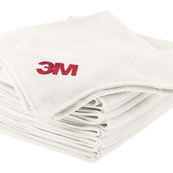 Scotch-Brite 7100082851 High Performance Cloth, 14.2 in L x 12.6 in W, Micro Fiber, White