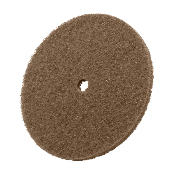 Scotch-Brite 7000046014 Cut and Polish Disc, 6 in Dia Disc, 100 Grit, Medium Grade, Aluminum Oxide Abrasive