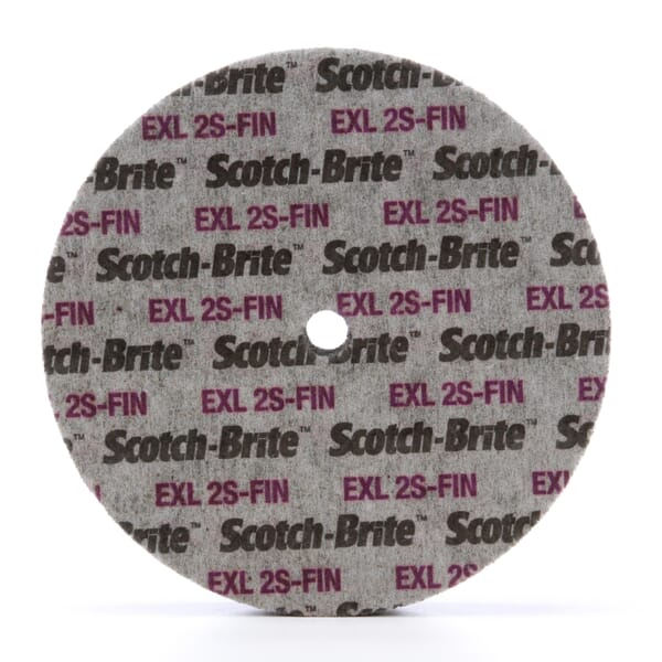 3M 7000028449 XL-UW Wheel, 6 in Dia Wheel, 0.5 in Center Hole, 0.25 in W Face, Fine Grade, Silicon Carbide Abrasive