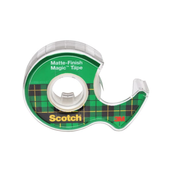 Scotch 2120001113 Office Tape, 650 in Roll L x 3/4 in W, Transparent