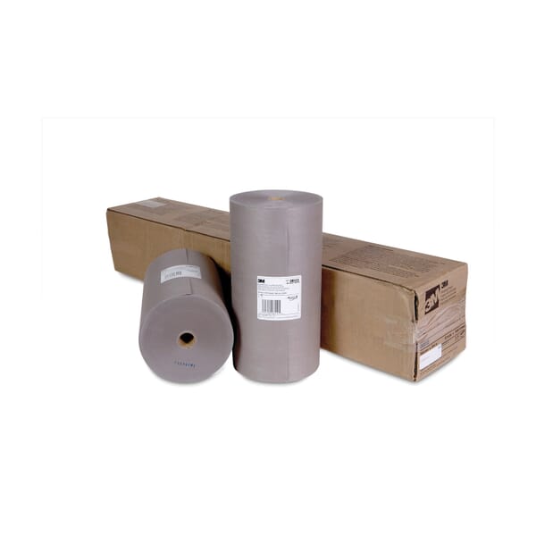 Scotch 7010327747 Masking Paper, 1000 ft Roll L x 12 in W x 2.8 mil THK, Paper, Steel Gray